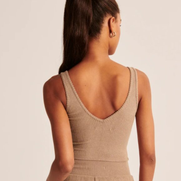 Abercrombie & Fitch Lounge V-neck Tank - Picture 3 of 4